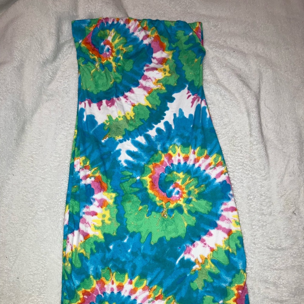 tye dye dress
